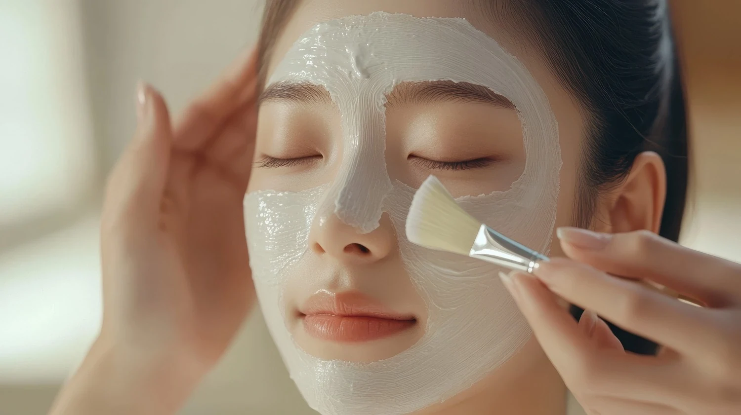a woman with a Korean Youth Facial in Cary, NC at Dr. Addison Aesthetics