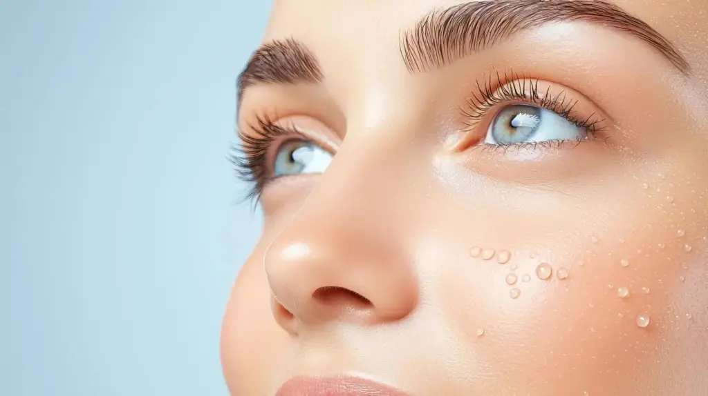 a woman's face with Skin Booster Treatments in Cary, NC